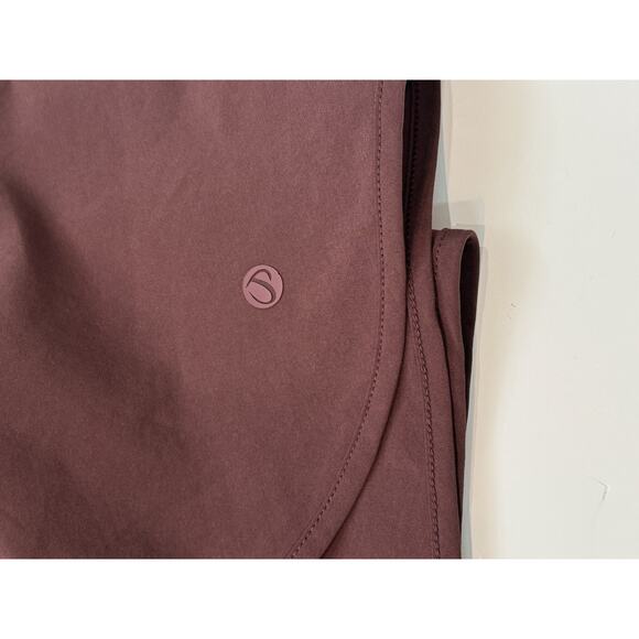 CRZ Yoga Women’s Running Active Workout Shorts Plum Large - Picture 4 of 9